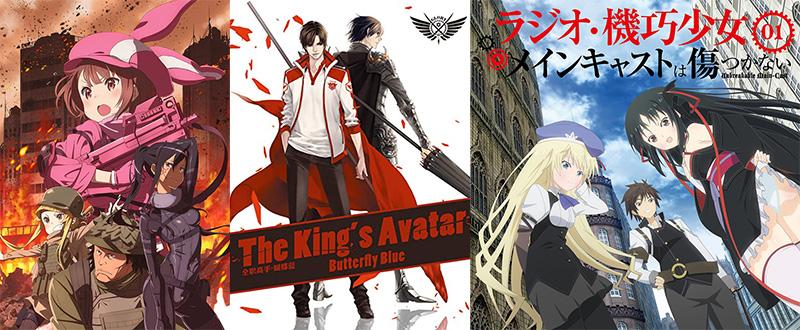 Anime Shows Like Sword Art Online