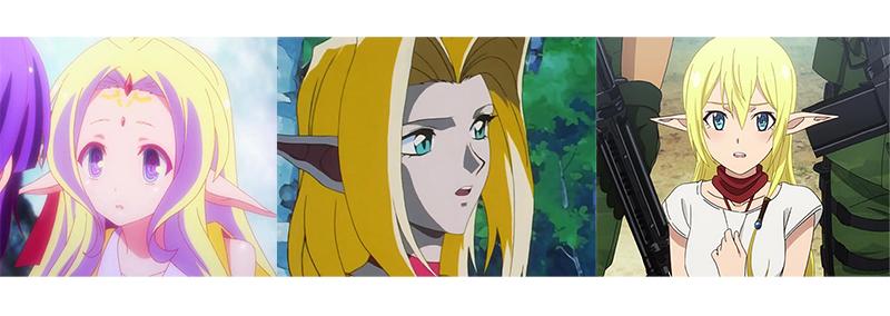 Half Elf Warrior Anime Girl