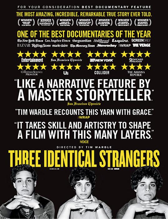 Three Identical Strangers (2018)