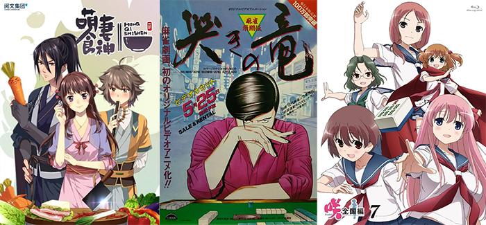 Anime About Mahjong