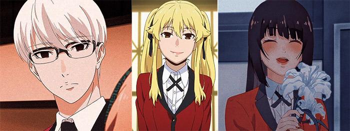 Anime Characters From Kakegurui