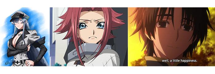 Anime Military Characters