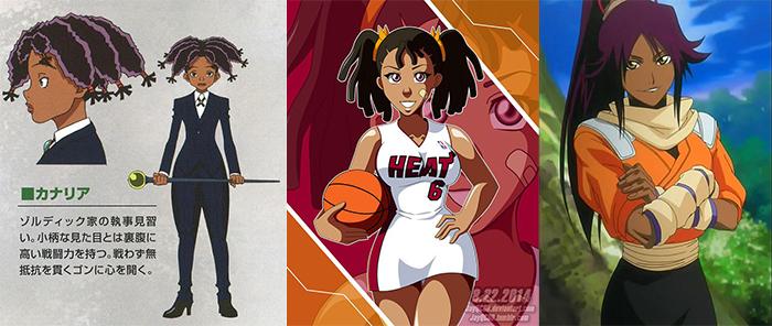 Black Anime Characters Female