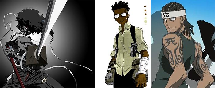 Black Anime Characters Male
