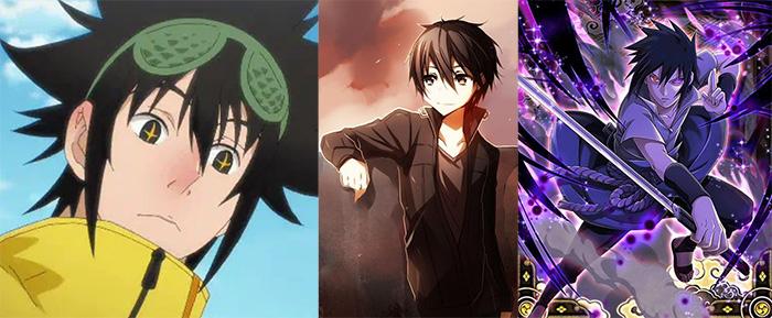 Black Haired Anime Characters Male