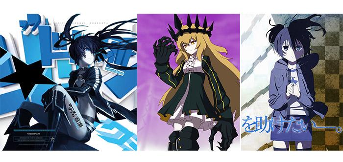 Black Rock Shooter Anime Characters