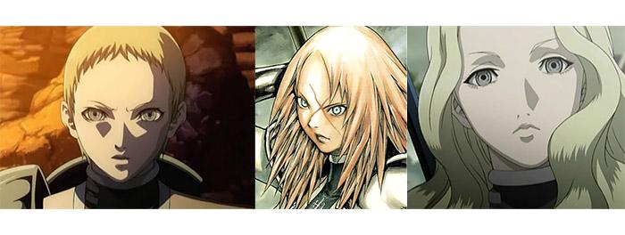 Claymore Anime Characters