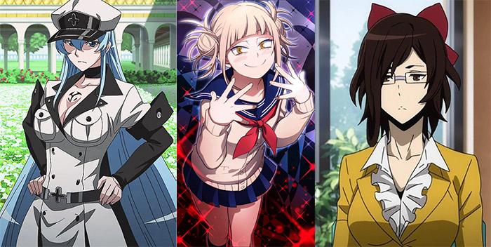 Evil Female Anime Characters
