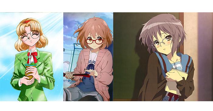 Female Anime Characters With Glasses
