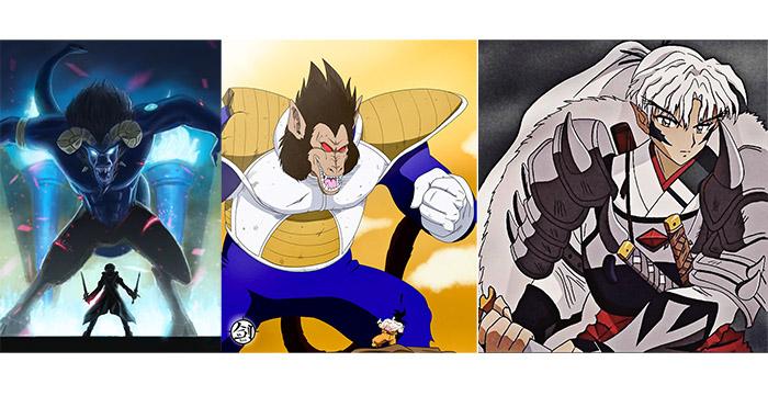 Giant Anime Characters