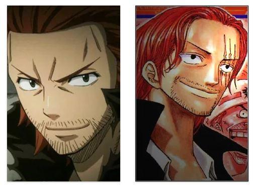 Gildarts Clive (Fairy Tail) & Red Haired Shanks (One Piece)