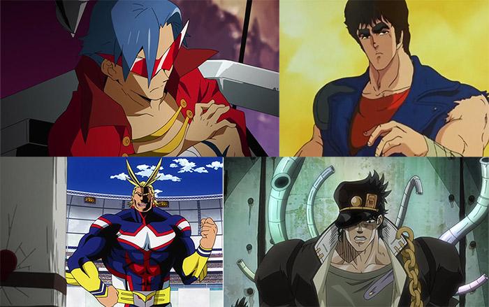 Manly Anime Characters