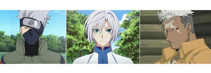 Silver Haired Anime Characters