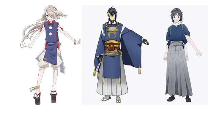 Touken Ranbu Anime Characters