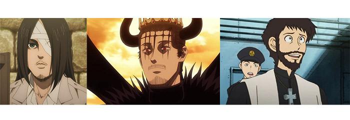 Anime Characters With Facial Hair