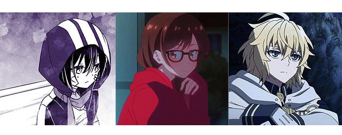 anime characters hoodie