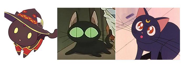 black cat anime characters