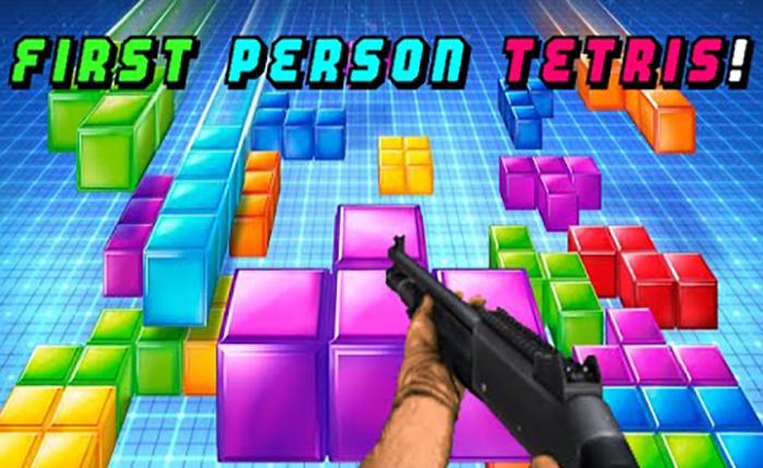 First-Person Tetris