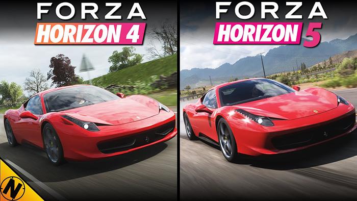 Forza Horizon 4 and 5