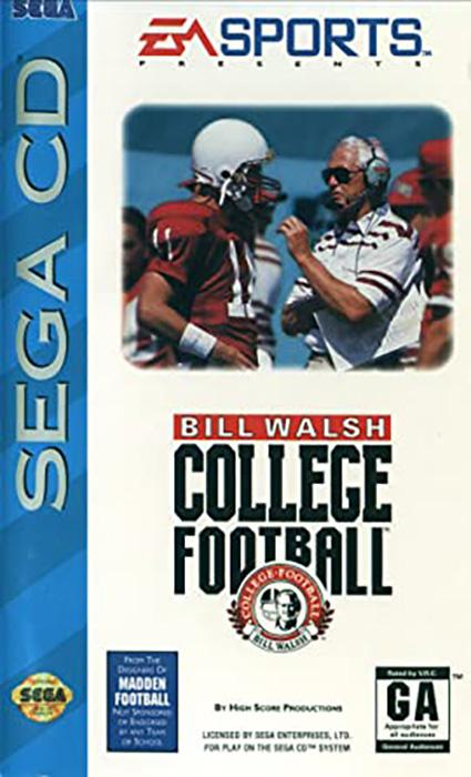 No. 4 The Original, Bill Walsh’s College Football (Sega Genesis)