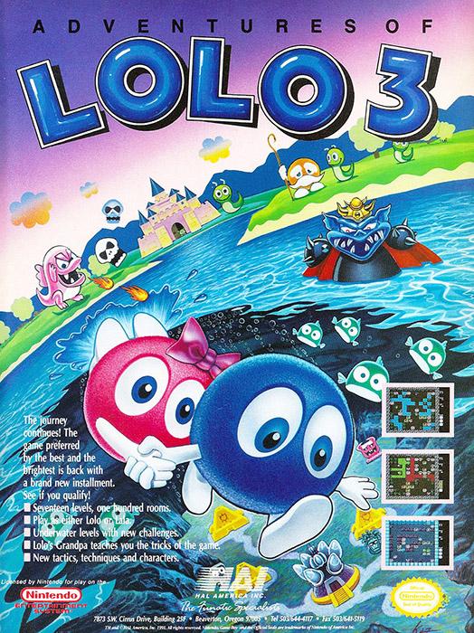 Adventures of Lolo 3 (1991)