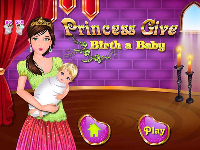 Princess Gives Birth a Baby