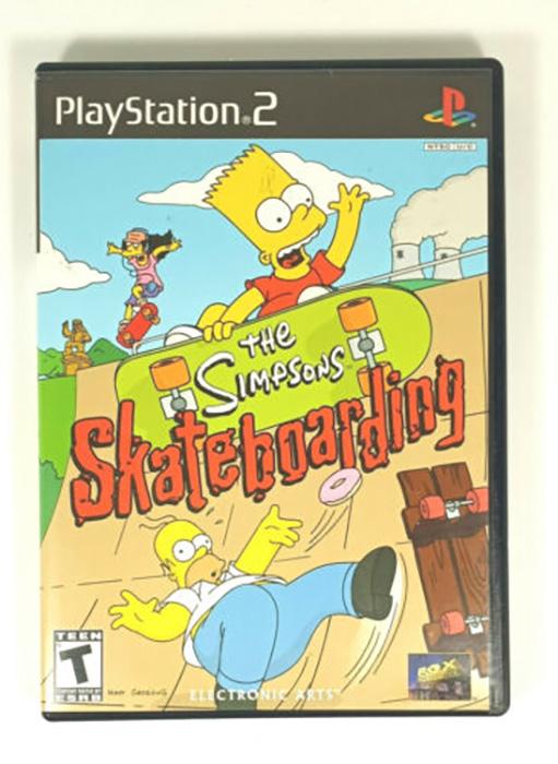 The Simpsons Skateboarding (PS2, 2002)
