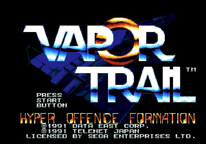 Vapor Trail Hyper Offense Formation (1991)